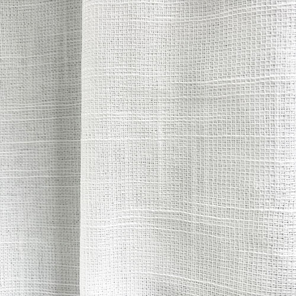 ผ้าม่านโปร่งซ่อนหู HOME LIVING STYLE NENNO 140x220 ซม. สีขาว