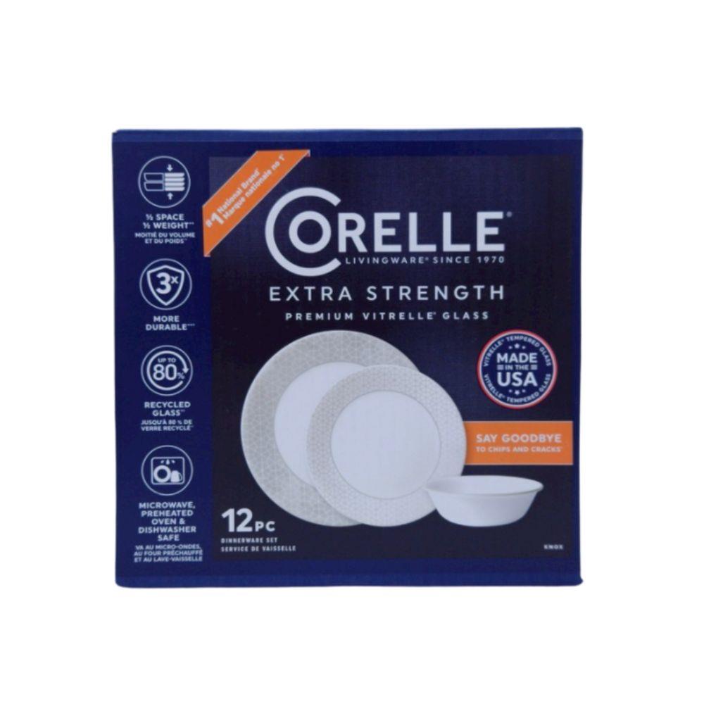 ชุดจานชาม CORELLE KNOX (ชุด 12 ชิ้น)