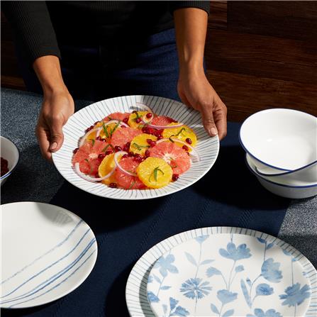 ชุดจานชาม CORELLE BOTANICAL STRIPES (ชุด 12 ชิ้น)_3