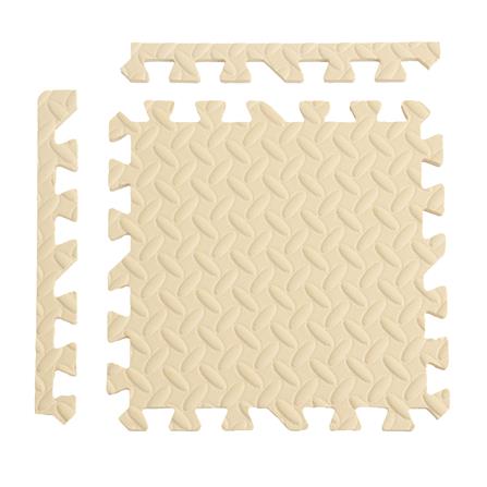 แผ่นรองนั่ง JIGSAW HOME LIVING STYLE BASE 32x32 ซม. สีเบจ (แพ็ก 9 ชิ้น)_0