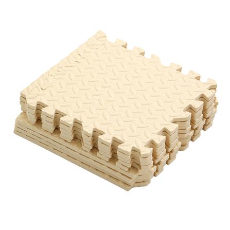 แผ่นรองนั่ง JIGSAW HOME LIVING STYLE BASE 32x32 ซม. สีเบจ (แพ็ก 9 ชิ้น)_5