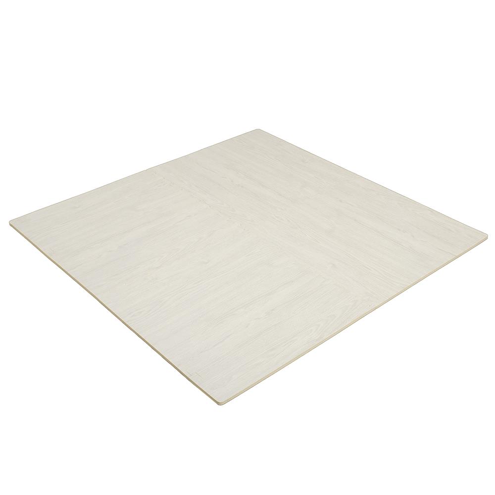 แผ่นรองนั่ง JIGSAW HOME LIVING STYLE OAK 60x60 ซม. สีเทา (แพ็ก 4 ชิ้น)