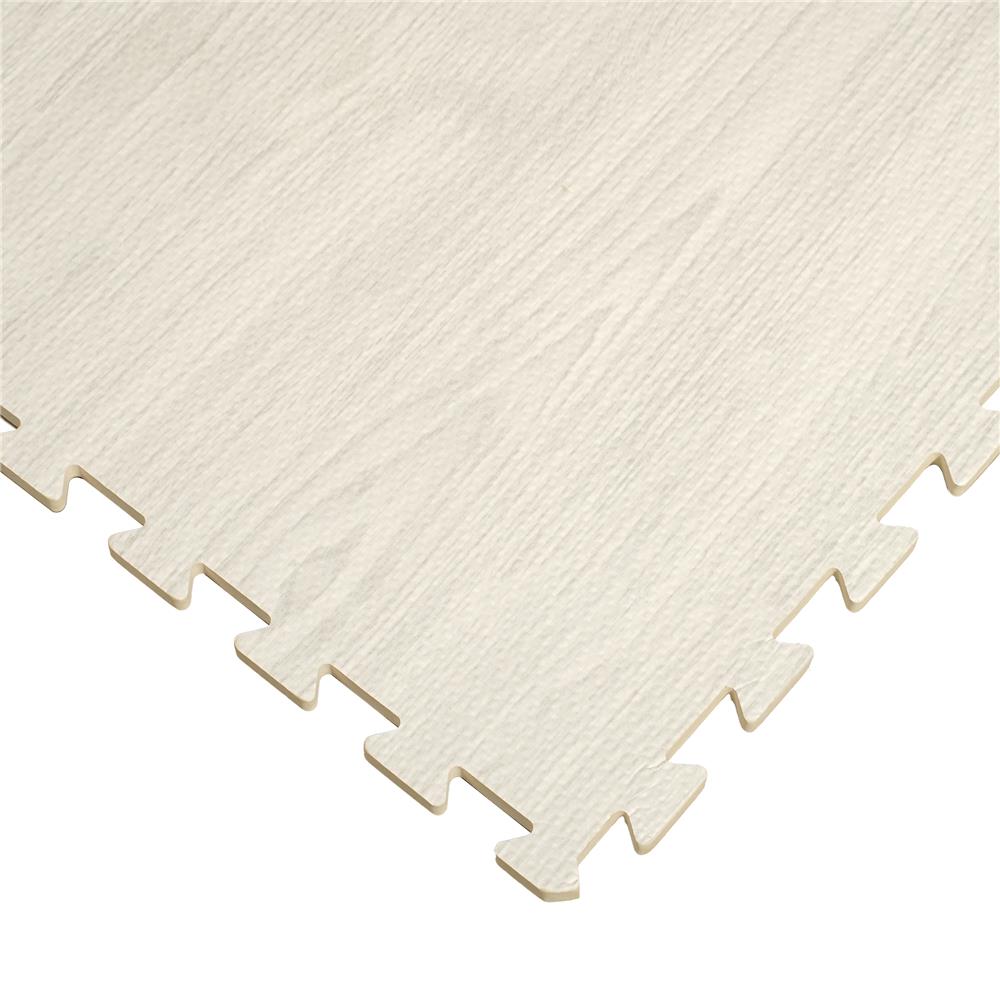 แผ่นรองนั่ง JIGSAW HOME LIVING STYLE OAK 60x60 ซม. สีเทา (แพ็ก 4 ชิ้น)