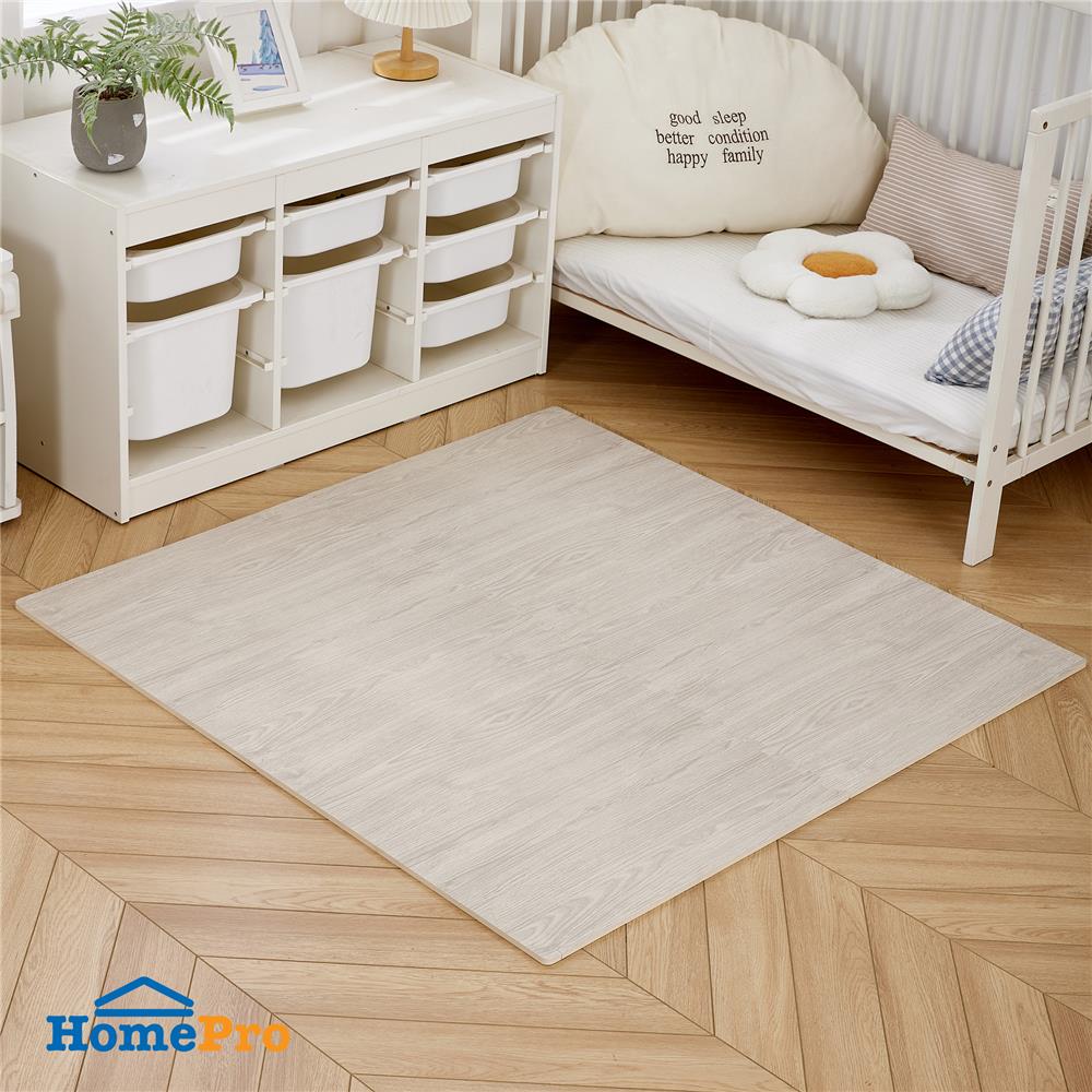 แผ่นรองนั่ง JIGSAW HOME LIVING STYLE OAK 60x60 ซม. สีเทา (แพ็ก 4 ชิ้น)