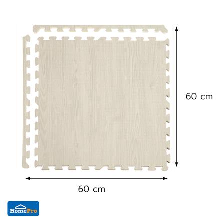 แผ่นรองนั่ง JIGSAW HOME LIVING STYLE OAK 60x60 ซม. สีเทา (แพ็ก 4 ชิ้น)_6