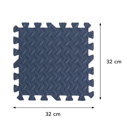 แผ่นรองนั่ง JIGSAW HOME LIVING STYLE BASE 32x32ซม. สีน้ำเงิน (แพ็ก 9 ชิ้น)_8