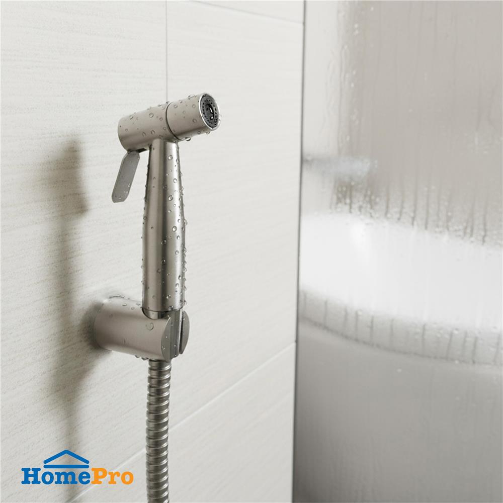 สายฉีดชำระครบชุด FENIX SS304 GL-4715 สีสแตนเลส