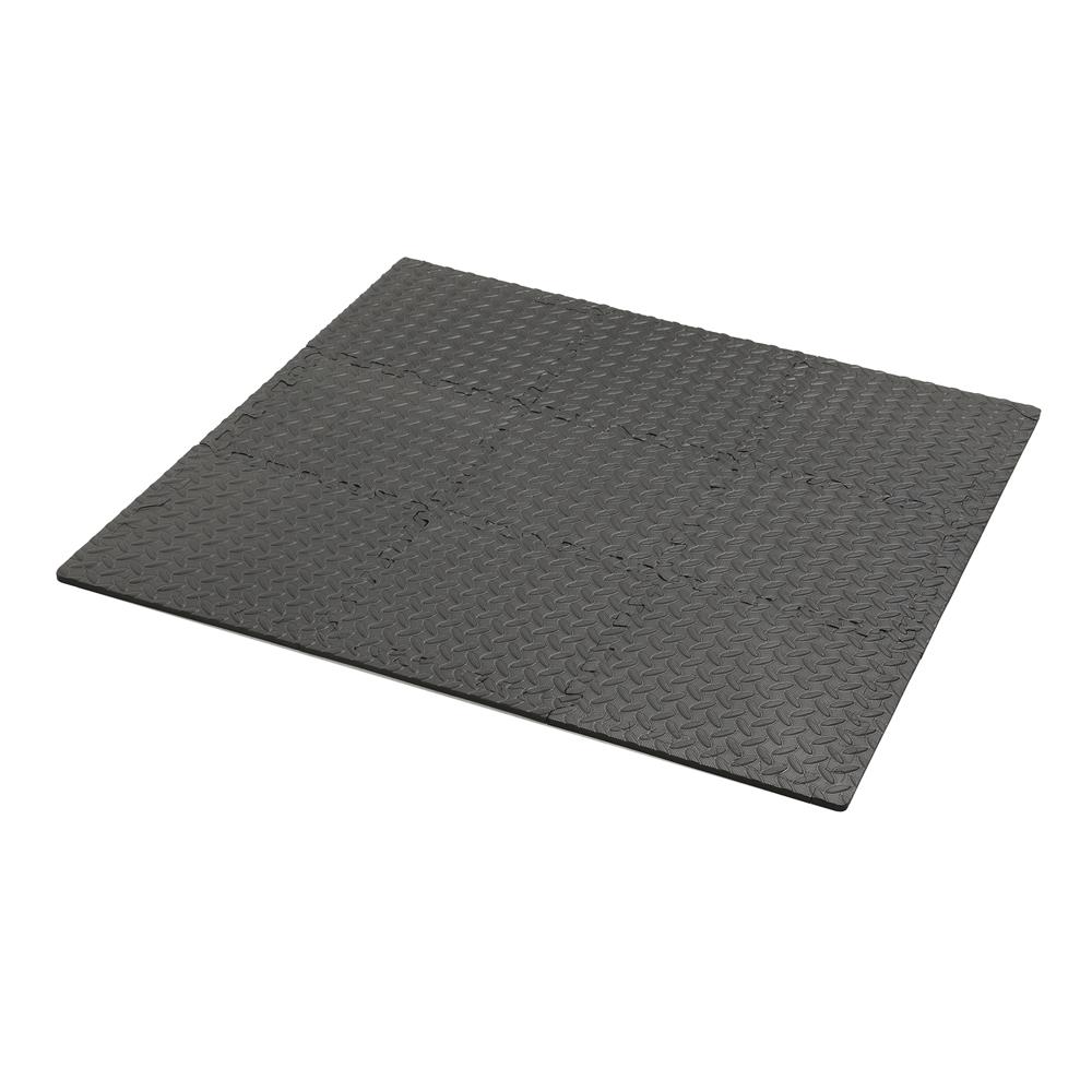 แผ่นรองนั่ง JIGSAW HOME LIVING STYLE BASE 32x32ซม. สีดำ (แพ็ก 9 ชิ้น)