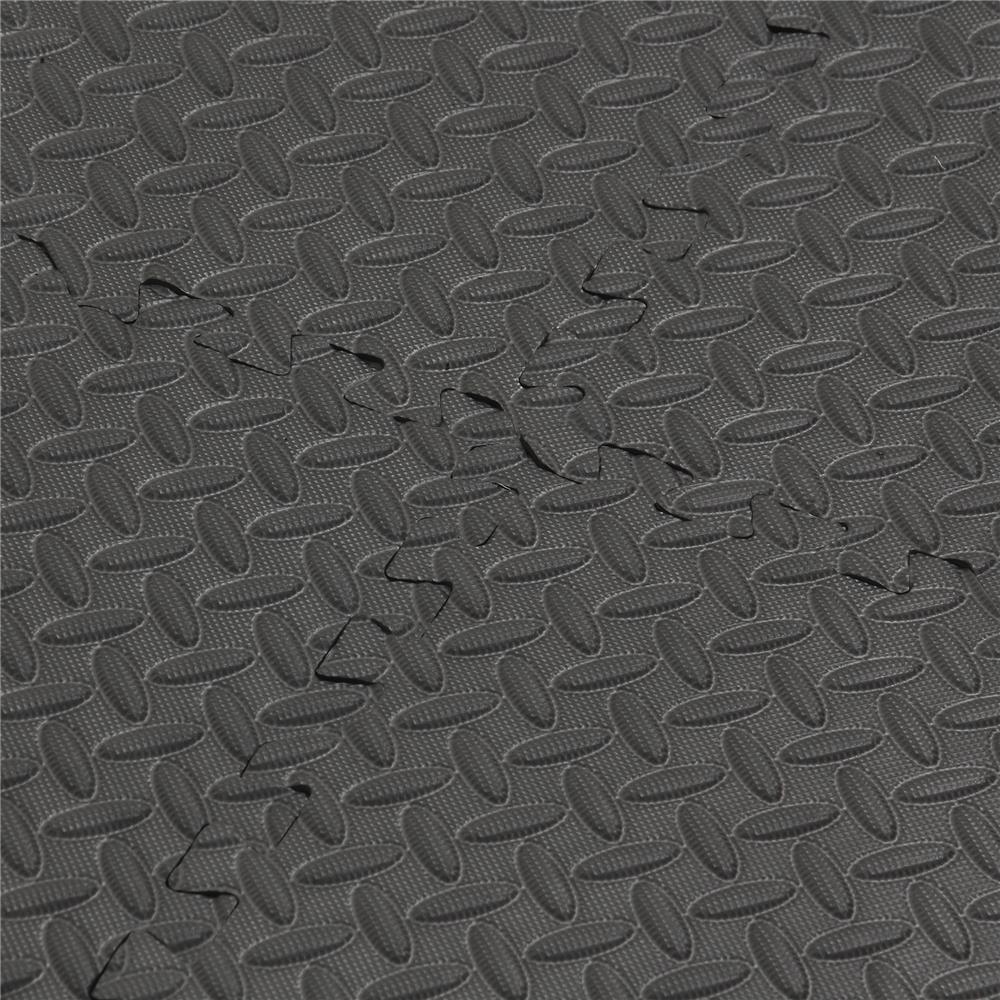 แผ่นรองนั่ง JIGSAW HOME LIVING STYLE BASE 32x32ซม. สีดำ (แพ็ก 9 ชิ้น)