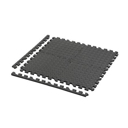 แผ่นรองนั่ง JIGSAW HOME LIVING STYLE BASE 32x32ซม. สีดำ (แพ็ก 9 ชิ้น)_2