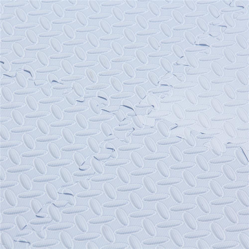 แผ่นรองนั่ง JIGSAW HOME LIVING STYLE BASE 32x32 ซม. สีฟ้า (แพ็ก 9 ชิ้น)