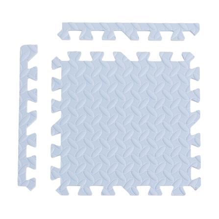 แผ่นรองนั่ง JIGSAW HOME LIVING STYLE BASE 32x32 ซม. สีฟ้า (แพ็ก 9 ชิ้น)_0