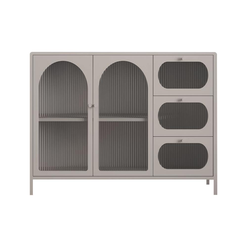 ตู้เก็บของบานผสม FURDINI ARCO 120 ซม. สีเทา