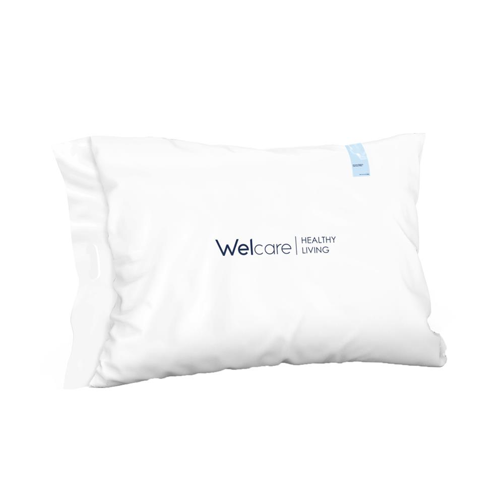 หมอนสุขภาพ ยางพารา WELCARE ERGO LATEX 37x60x12 ซม. สีขาว