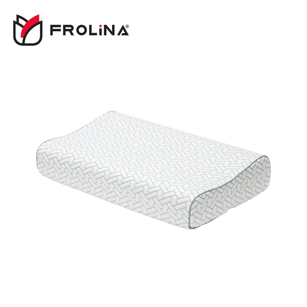 หมอนสุขภาพ เมมโมรี่โฟม FROLINA CURVA 60x40x12 ซม. สีขาว