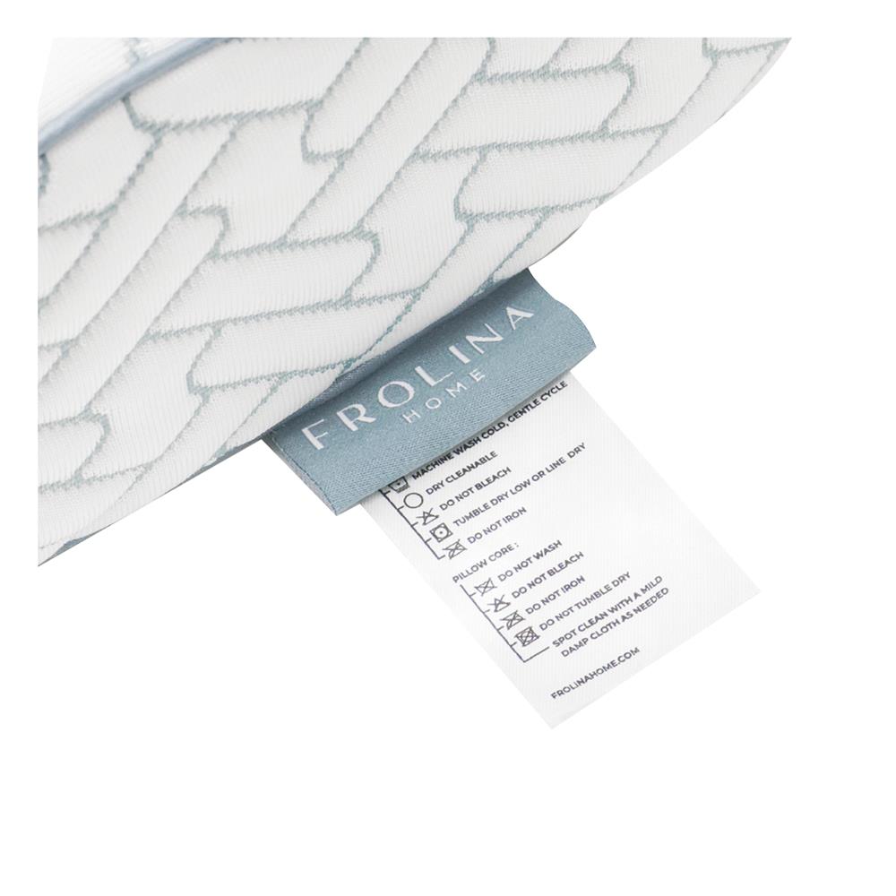 หมอนสุขภาพ เมมโมรี่โฟม FROLINA CURVA 60x40x12 ซม. สีขาว