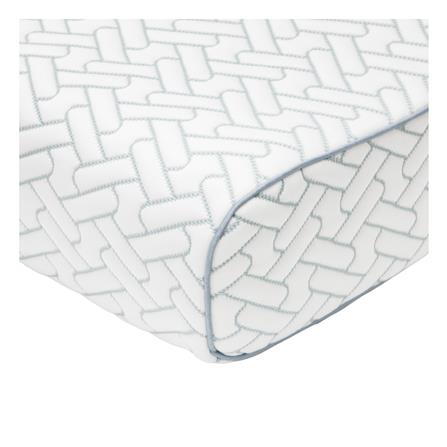 หมอนสุขภาพ เมมโมรี่โฟม FROLINA CURVA 60x40x12 ซม. สีขาว_4