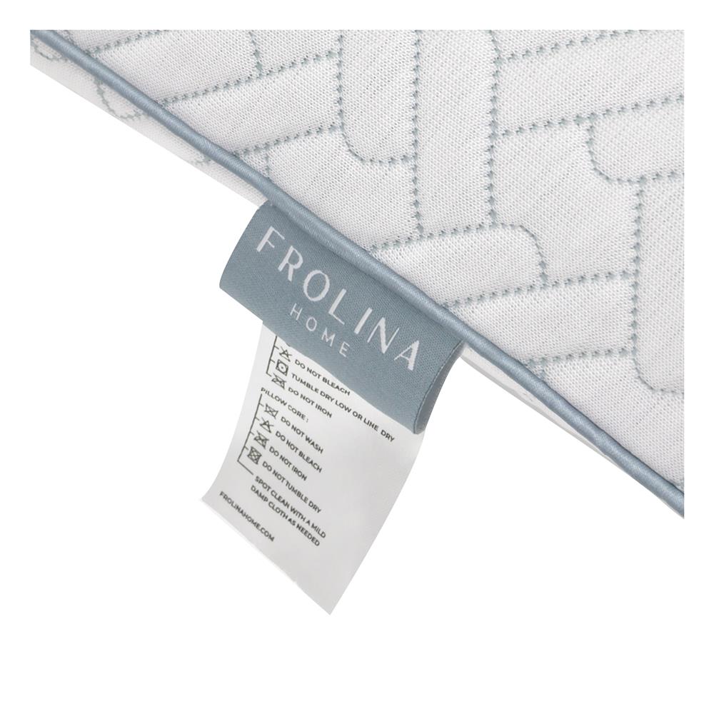 หมอนสุขภาพ เมมโมรี่โฟม FROLINA FORMA 63x41x12 ซม. สีขาว