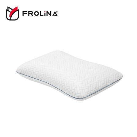 หมอนสุขภาพ เมมโมรี่โฟม FROLINA FORMA 63x41x12 ซม. สีขาว_0