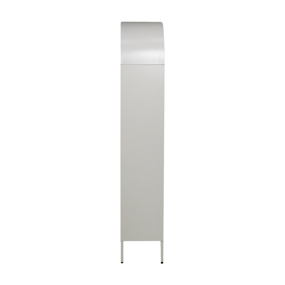 ตู้โชว์ 2 บานเปิด FURDINI ARCO 75 ซม. สีเทา