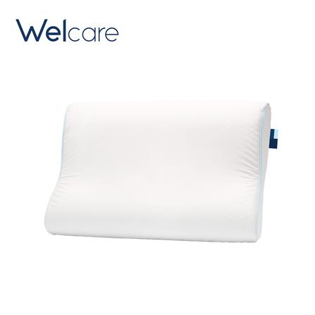 หมอนสุขภาพ ใยสังเคราะห์ WELCARE ERGO WELLAP 36x51x9 ซม. สีขาว_0