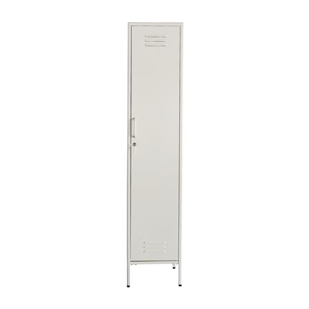 ตู้เสื้อผ้าเหล็กบานเปิด FURDINI NOVA 38 ซม. สีขาว_1