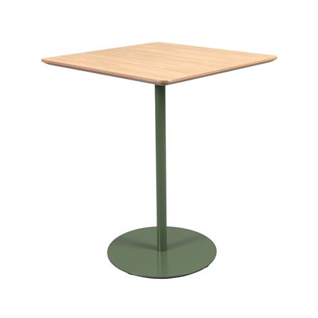 โต๊ะเหลี่ยม FURDINI CAFFEINE 60 ซม. สี NATURAL/เขียว_1
