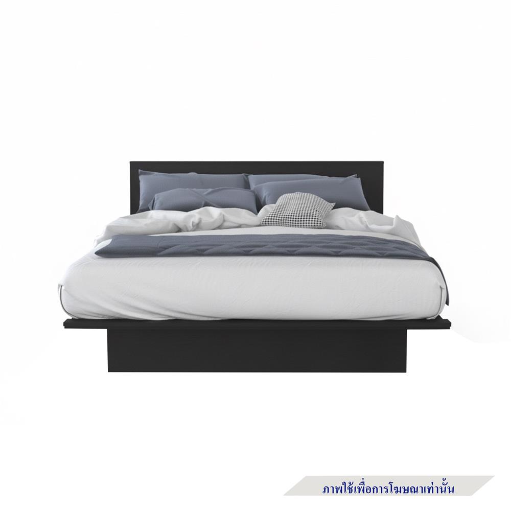 เตียง 5 ฟุต TOMATO HOME B-DQB-04 สีแบล็กโอ๊ค