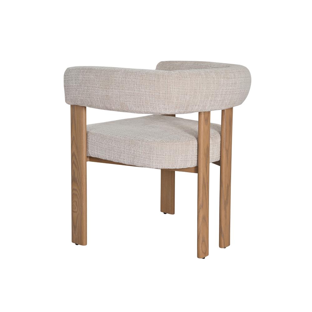 เก้าอี้ทานข้าว BENETTA HARMONA สีเบจ/น้ำตาล