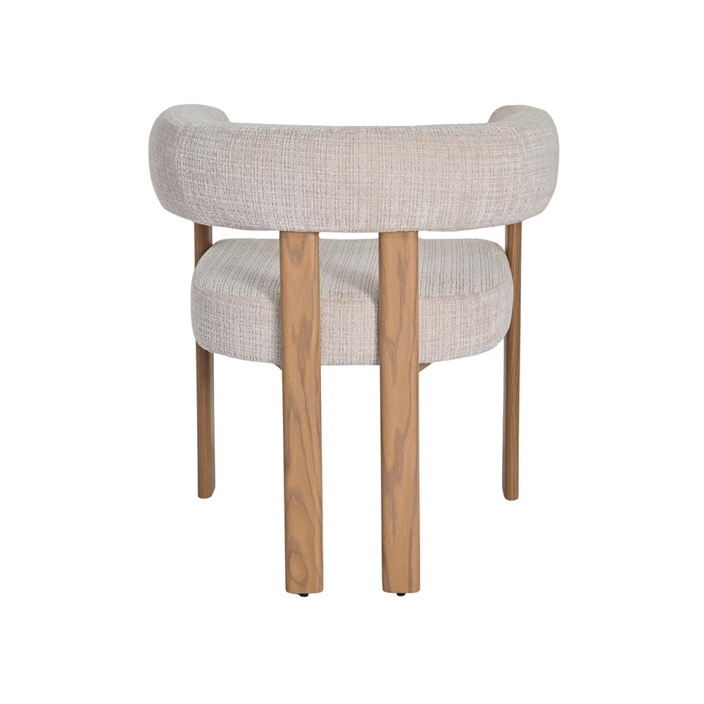 เก้าอี้ทานข้าว BENETTA HARMONA สีเบจ/น้ำตาล