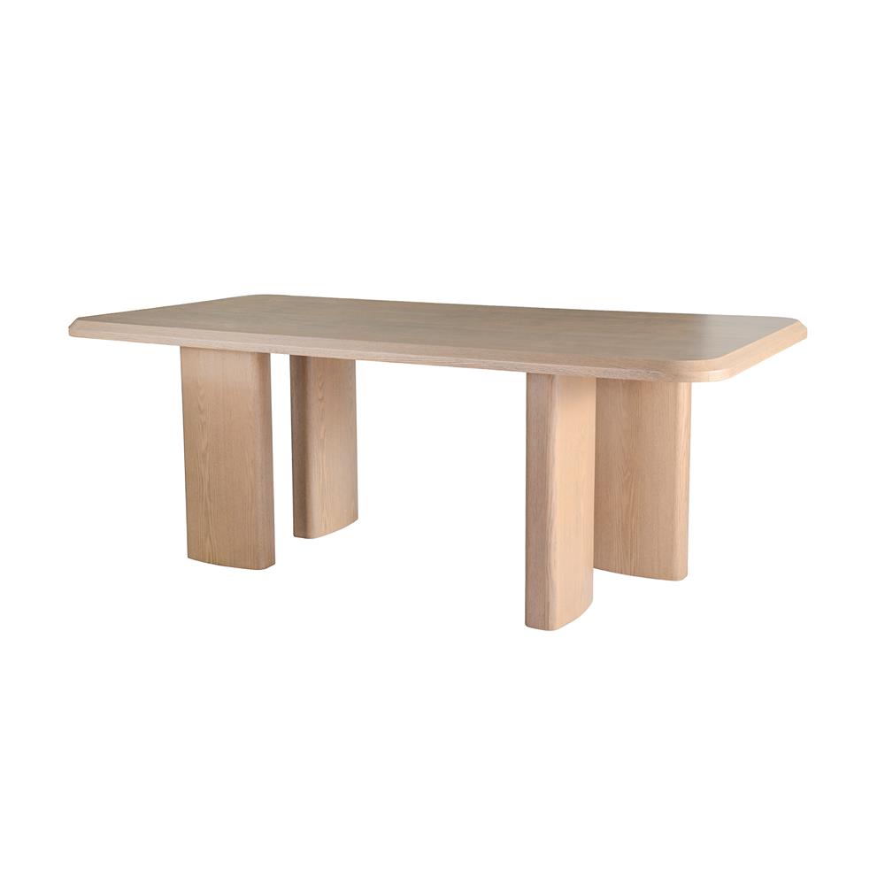 โต๊ะทานข้าว BENETTA HARMONA 200 ซม. สีน้ำตาล