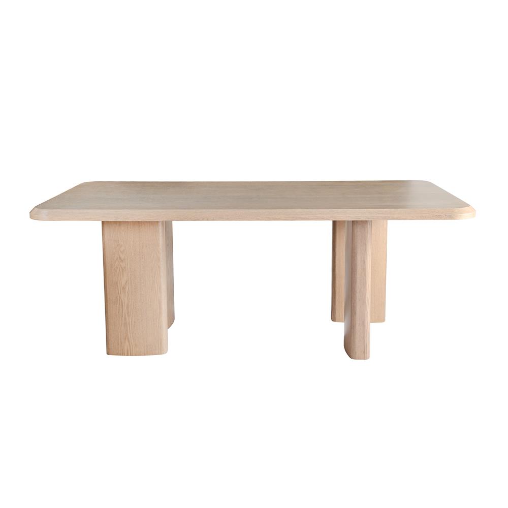 โต๊ะทานข้าว BENETTA HARMONA 200 ซม. สีน้ำตาล