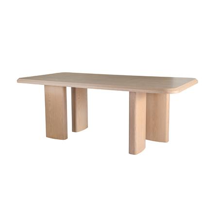 โต๊ะทานข้าว BENETTA HARMONA 200 ซม. สีน้ำตาล