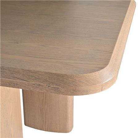 โต๊ะทานข้าว BENETTA HARMONA 200 ซม. สีน้ำตาล_3