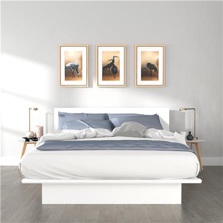 เตียง 6 ฟุต TOMATO HOME B-DK-01 สีขาว_2