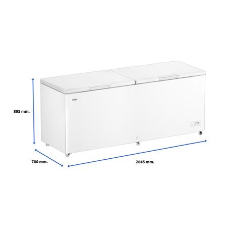 ตู้แช่ 2 ระบบ HAIER HCF-728DPV2 24.9 คิว สีขาว_6