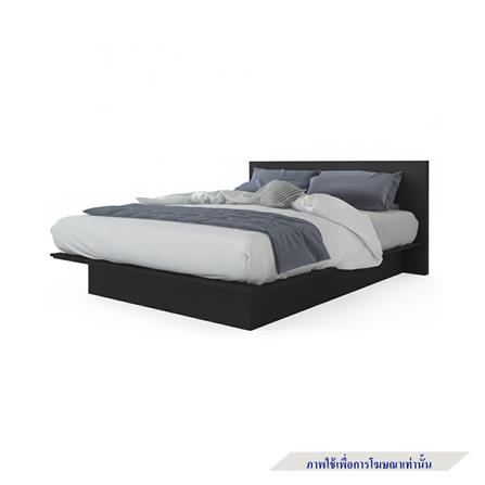เตียง 6 ฟุต TOMATO HOME B-DK-04 สีแบล็กโอ๊ค_1