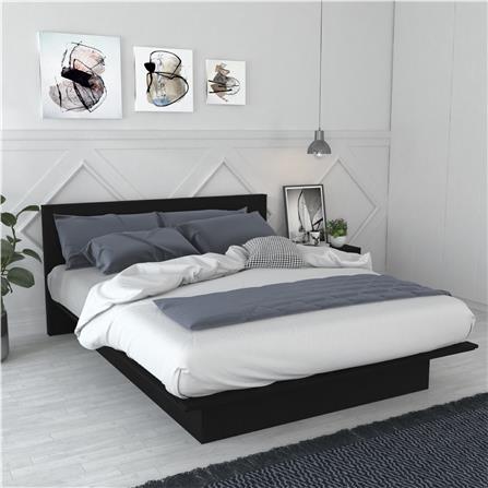 เตียง 6 ฟุต TOMATO HOME B-DK-04 สีแบล็กโอ๊ค_3