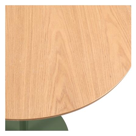 โต๊ะกลม FURDINI CAFFEINE 60 ซม. สี NATURAL/เขียว_1
