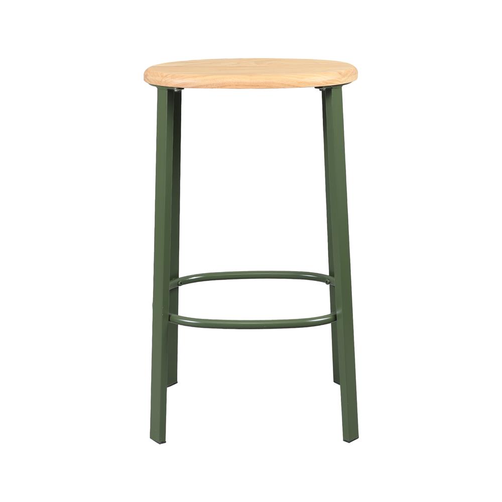 เก้าอี้บาร์ FURDINI HOJICHA สี NATURAL/เขียว