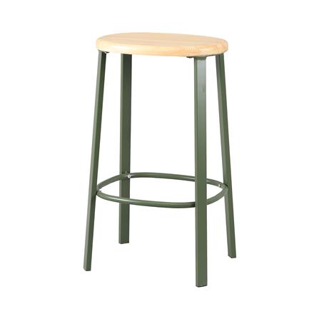เก้าอี้บาร์ FURDINI HOJICHA สี NATURAL/เขียว