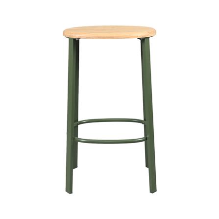 เก้าอี้บาร์ FURDINI HOJICHA สี NATURAL/เขียว_1