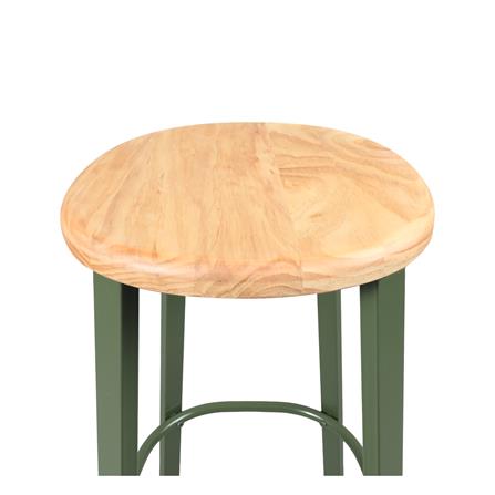 เก้าอี้บาร์ FURDINI HOJICHA สี NATURAL/เขียว_2