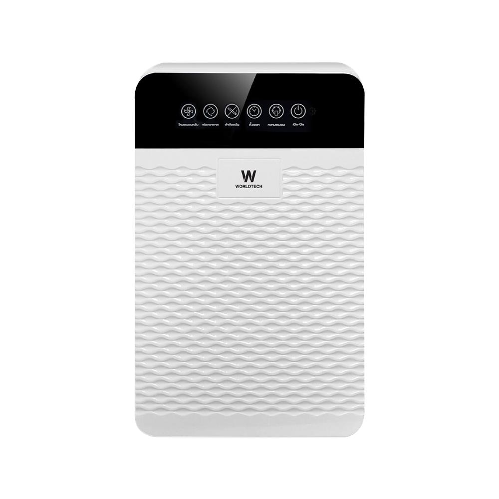 เครื่องฟอกอากาศ WORLDTECH WT-P30 30 ตร.ม. สีขาว