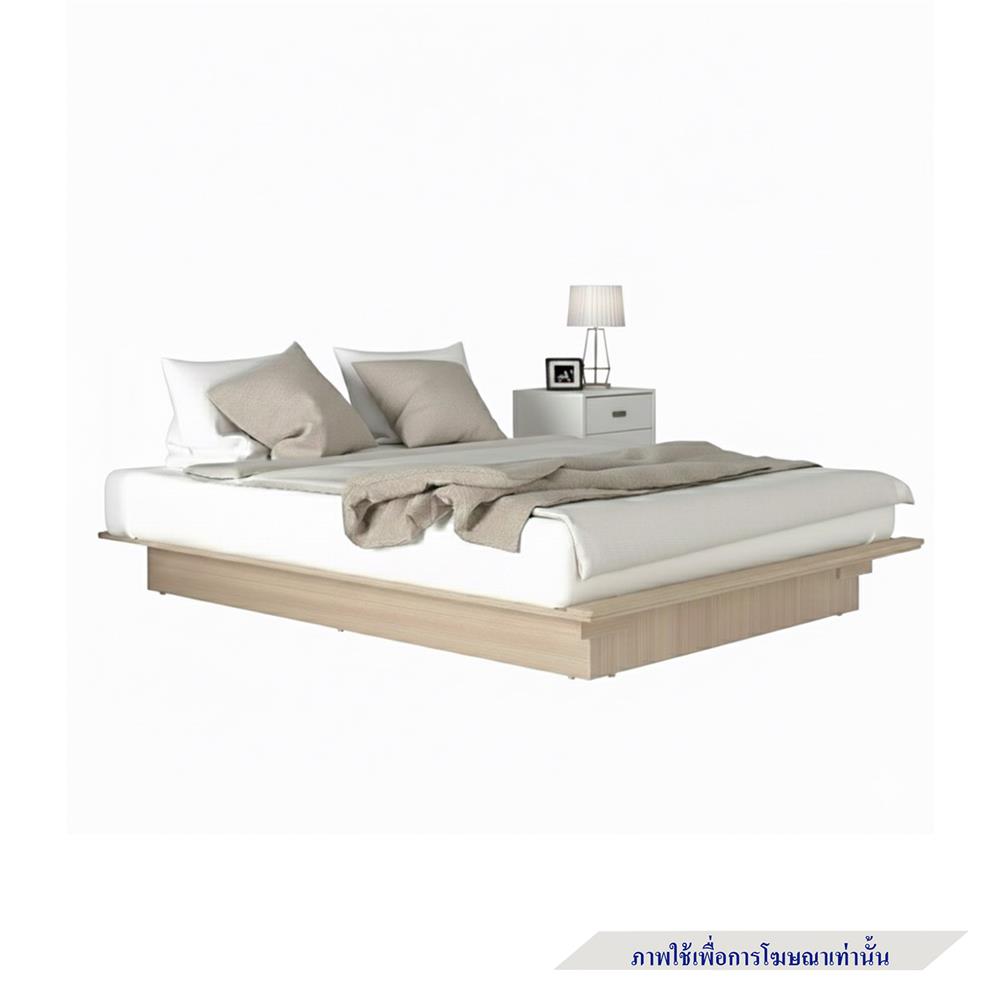 เตียง 5 ฟุต TOMATO HOME B-SQ-02 สีแพลงโอ๊ค
