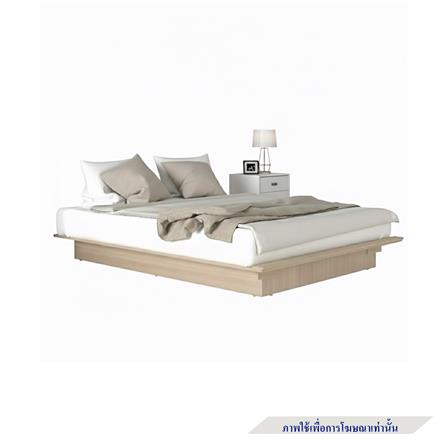 เตียง 6 ฟุต TOMATO HOME B-SK-04 สีแพลงโอ๊ค_1