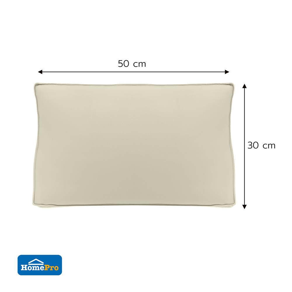หมอนหนุน ใยสังเคราะห์ SNAZZ COOLING CHILLUXE 30x50 ซม. สีเขียว