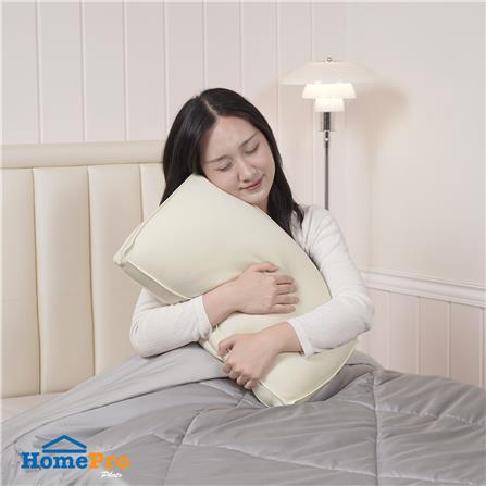หมอนหนุน ใยสังเคราะห์ SNAZZ COOLING CHILLUXE 30x50 ซม. สีเขียว_6