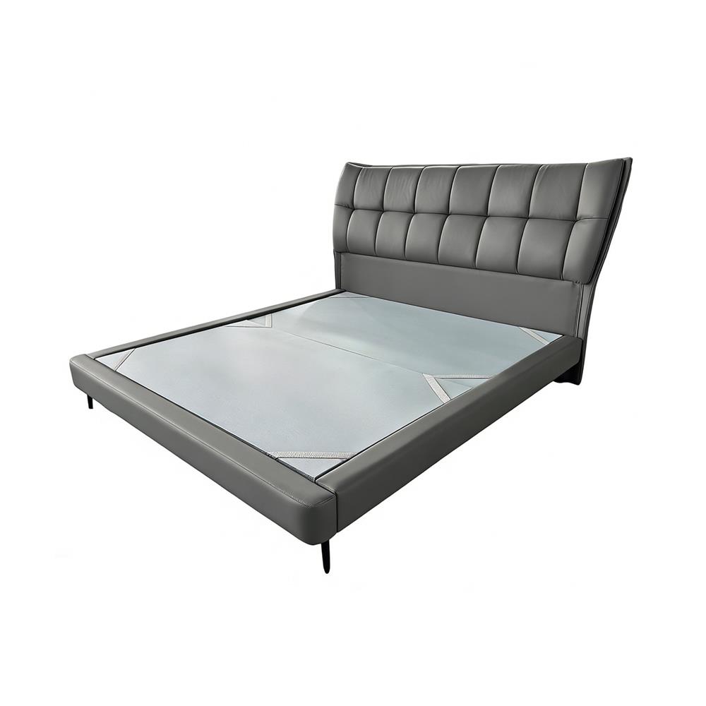 ฐานรองหัวเตียง 6 ฟุต BENETTA GRANITE สี GREY