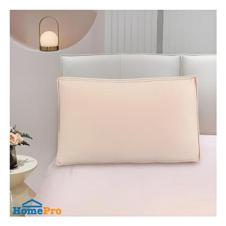 หมอนหนุน ใยสังเคราะห์ SNAZZ COOLING CHILLUXE 30x50 ซม. สีชมพู_2
